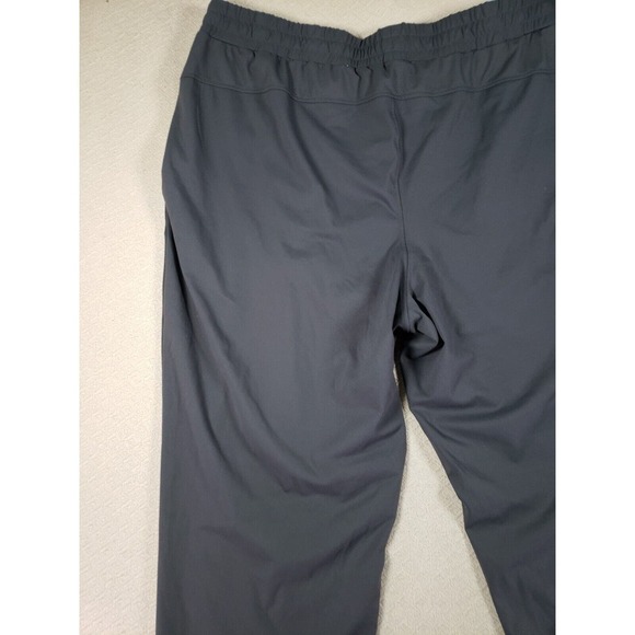 Hodo Sports Pants Mens 3XL Gray Drawstring High Rise Elastic Hem Polyester - Picture 8 of 8
